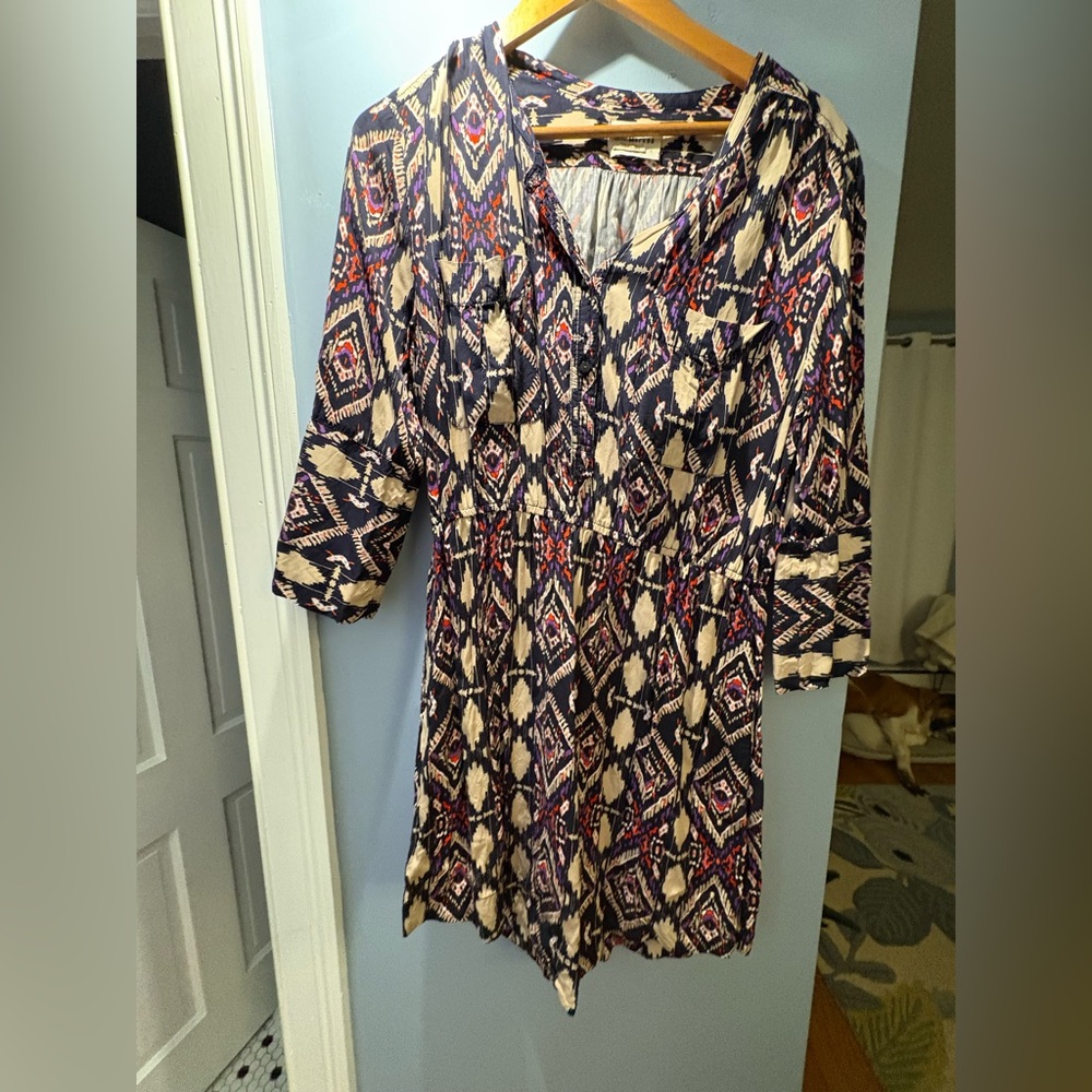 Fun, vintage, colorful,Anthropologie  Western inspired dress